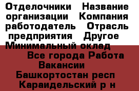 Отделочники › Название организации ­ Компания-работодатель › Отрасль предприятия ­ Другое › Минимальный оклад ­ 35 000 - Все города Работа » Вакансии   . Башкортостан респ.,Караидельский р-н